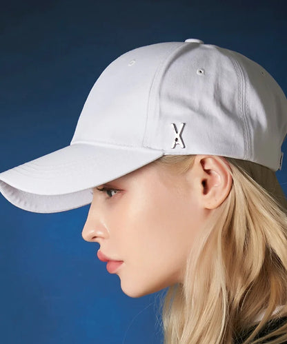 Stud logo over fit ball cap