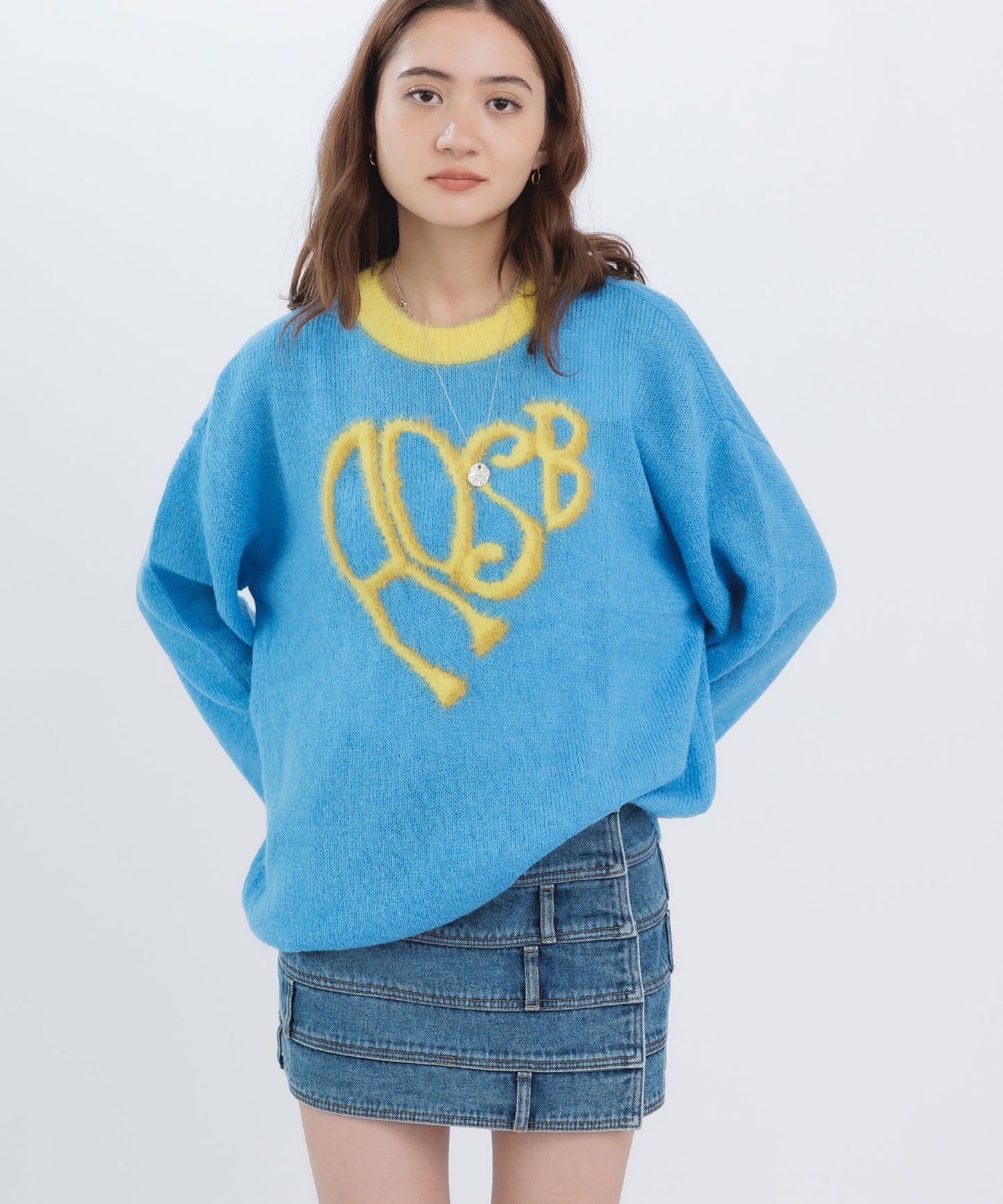 HEART ADSB SWEATER