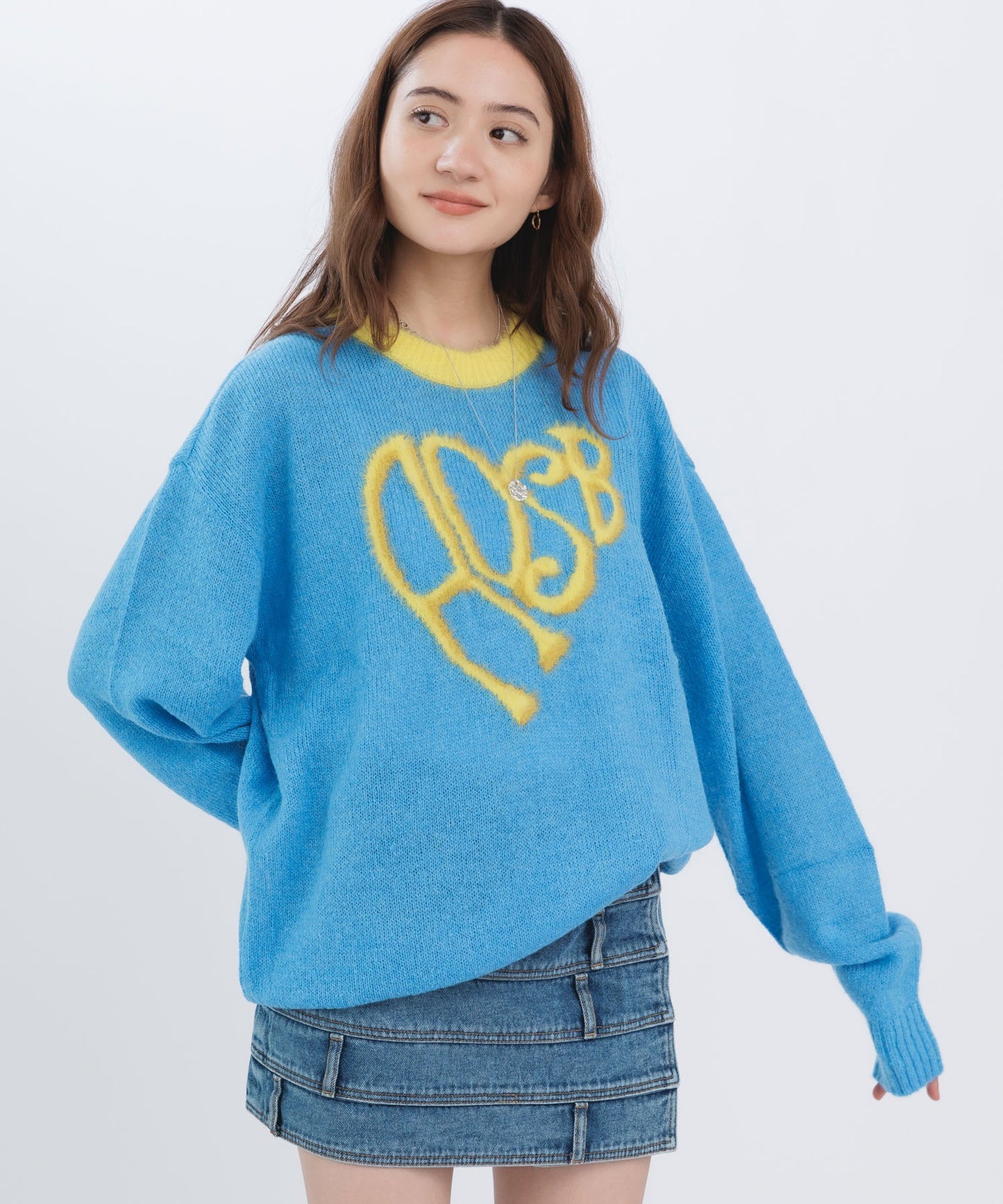 HEART ADSB SWEATER