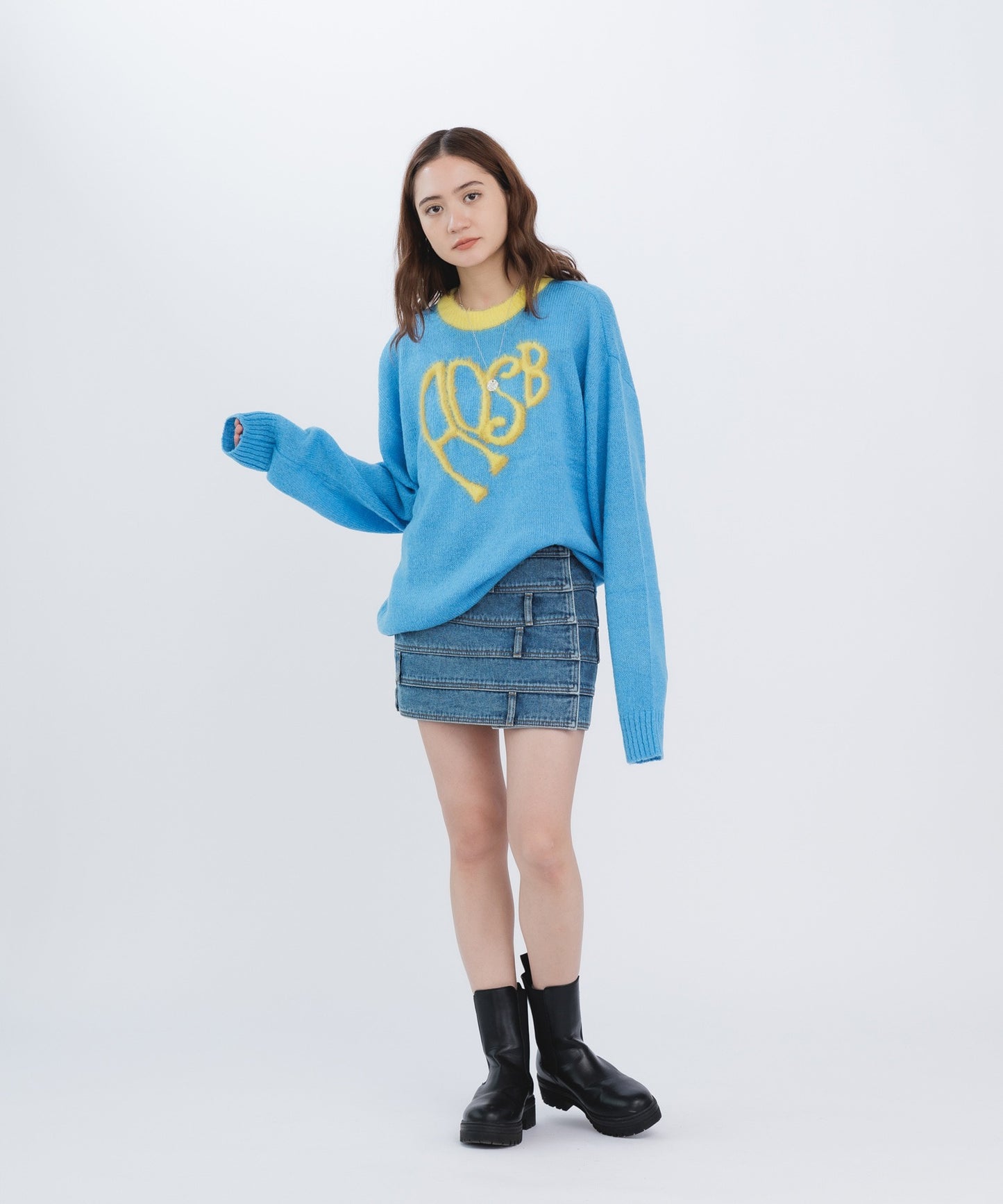 HEART ADSB SWEATER