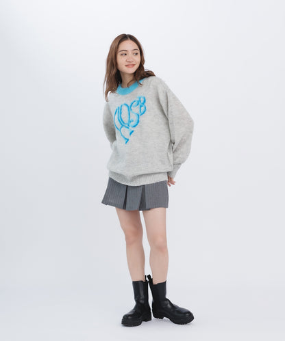 HEART ADSB SWEATER