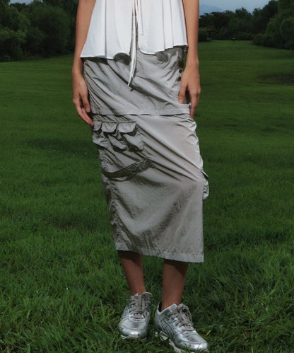 Military Long Skirt