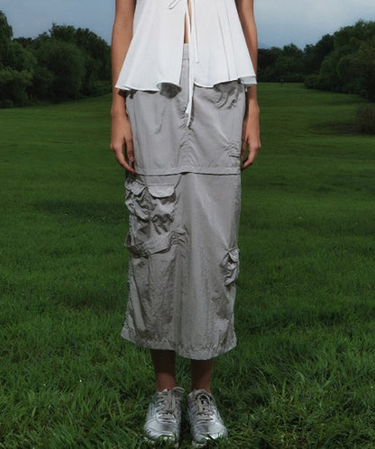 Military Long Skirt