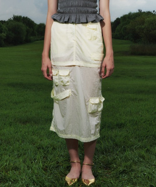 Military Long Skirt