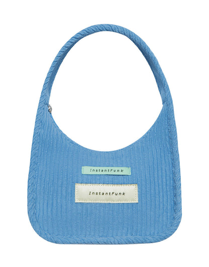 Mini corduroy bag