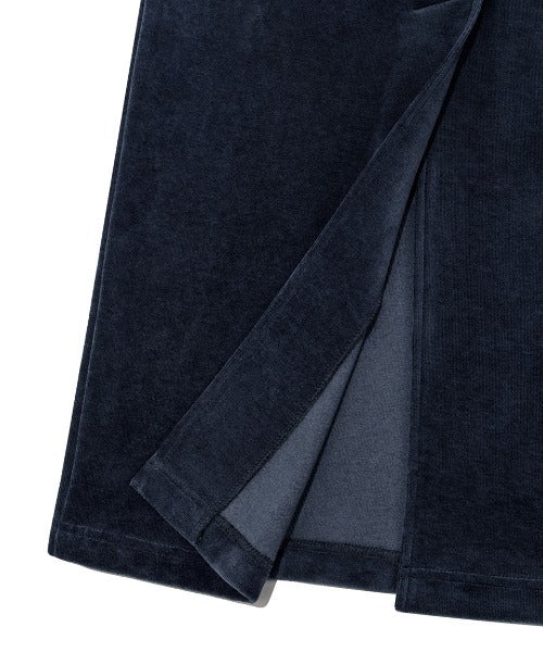 Velour Long Skirt