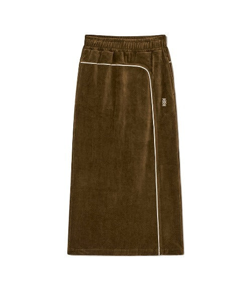 Velour Long Skirt